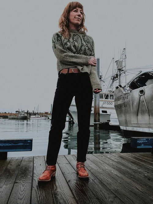 King Salmon Sweater van Caitlin Hunter - Zat 09/01, 23/01, 06/02 en 20/02 van 14u tot 17u