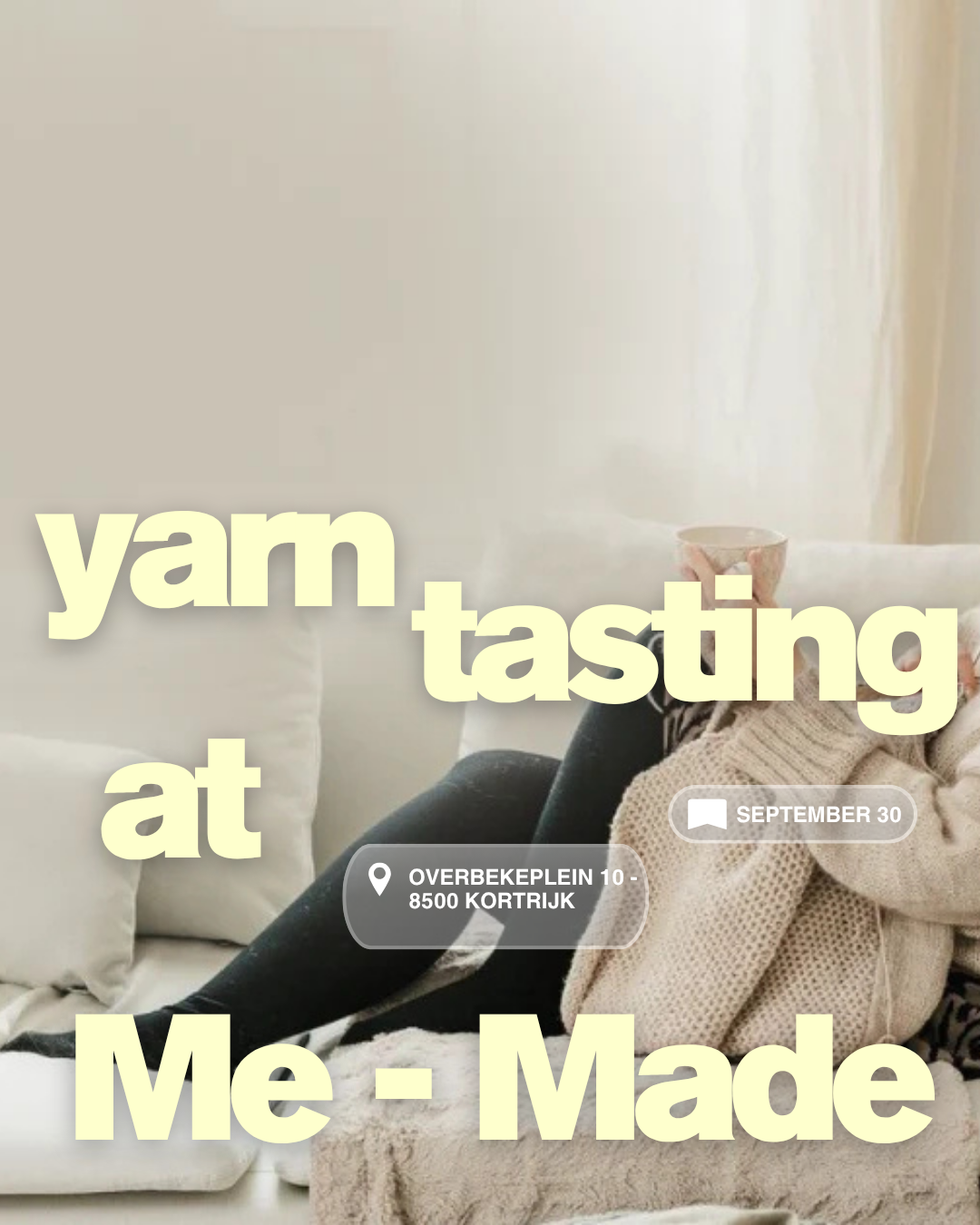 Yarn Tasting at Me-Made - Woe 30/09 van 17u tot 20u
