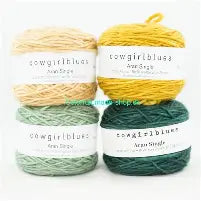 Cowgirlblues Aran Single Solid