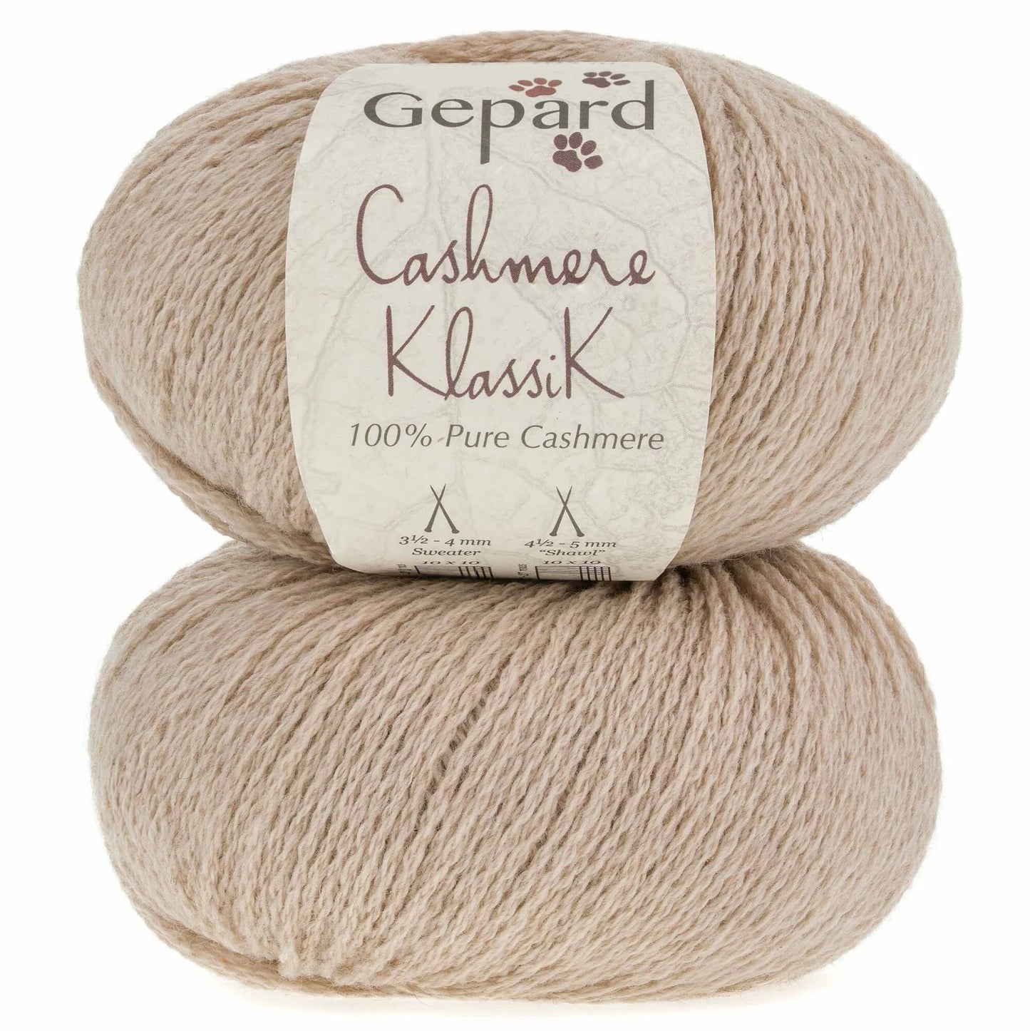 Gepard Cashmere Klassik - 100% kasjmiergaren