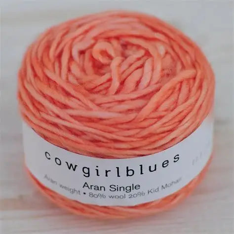 Cowgirlblues Aran Single Solid