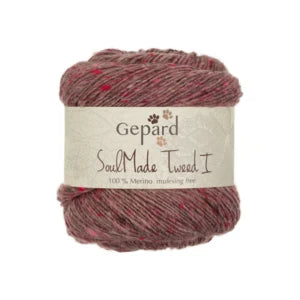 Gepard SoulMade Tweed I - zachte merinowol met tweed