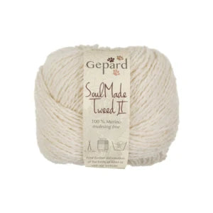 Gepard SoulMade Tweed II - zachte merinowol met tweed