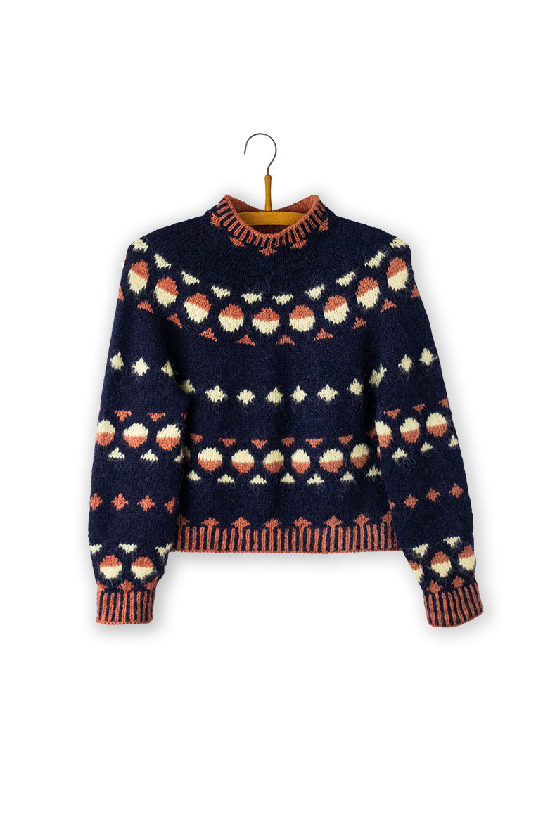 Gunta sweater van Helga Isager - Don 10/09, 24/09, 15/10 en 05/11 van 18u tot 21u