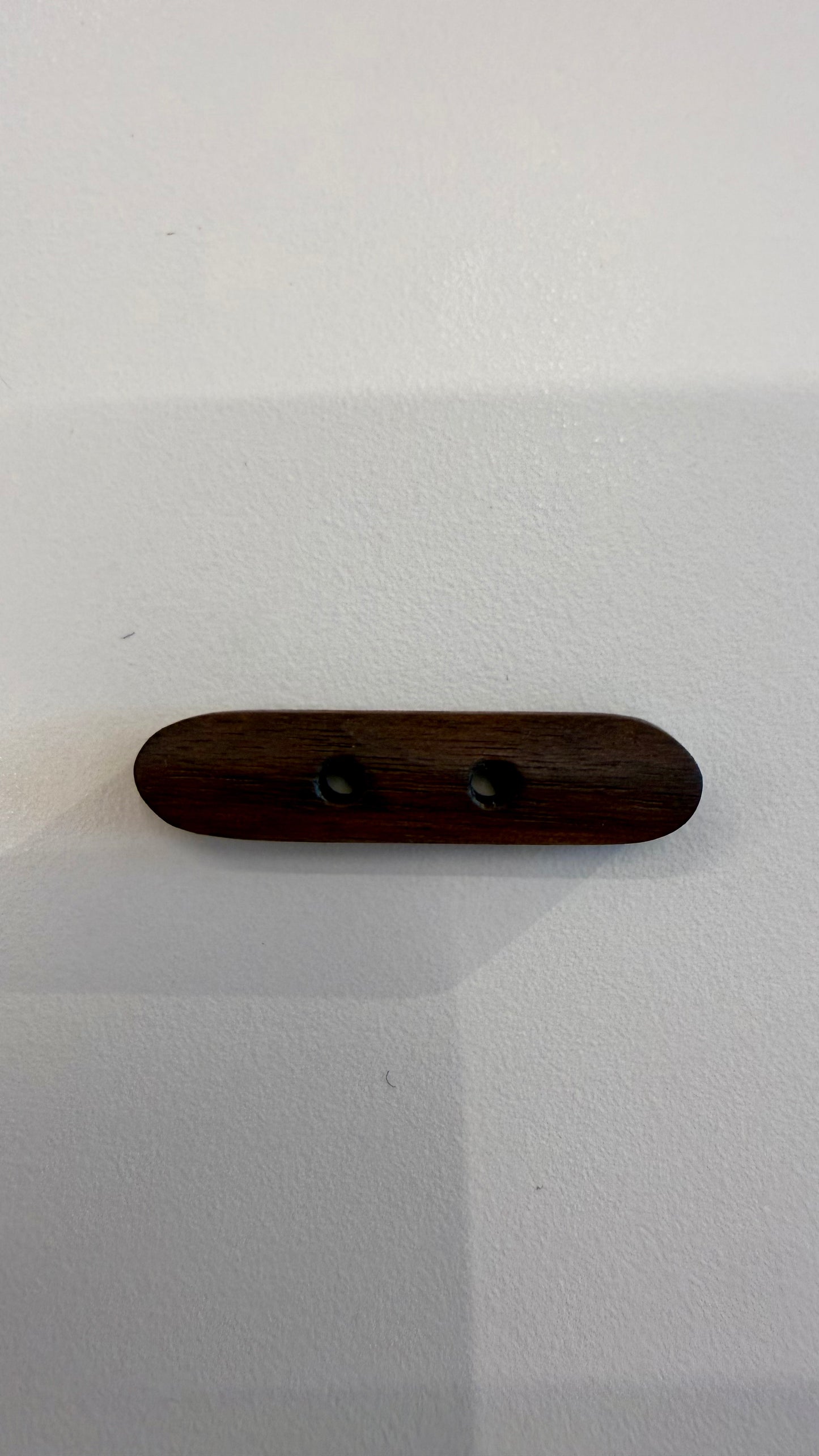 Stavre houten knoop Walnoot Lijnolie