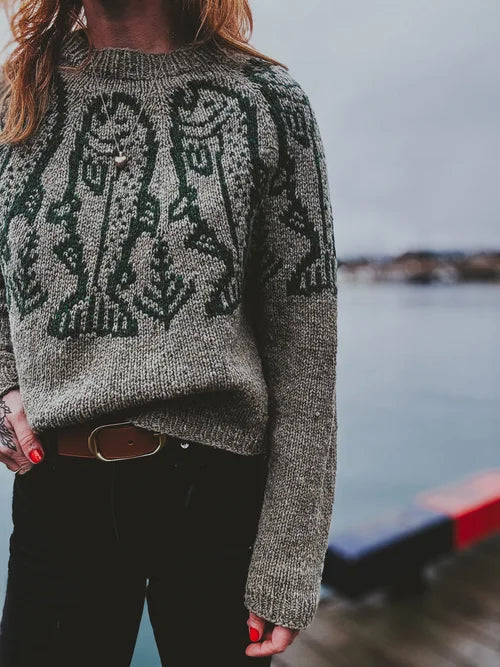 King Salmon Sweater van Caitlin Hunter - Zat 09/01, 23/01, 06/02 en 20/02 van 14u tot 17u
