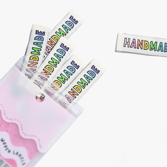 Hand-made woven labels
