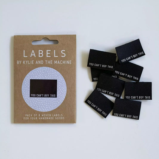 You can't buy this woven labels