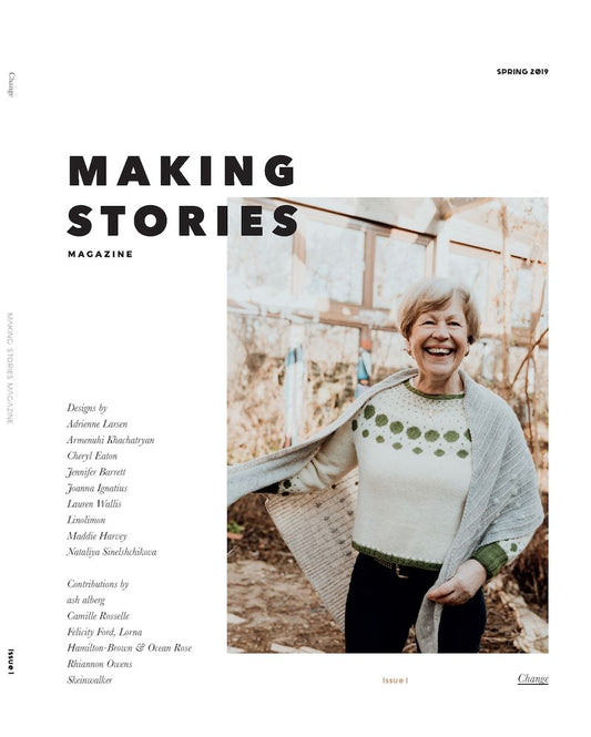 Making stories magazine nr 1 Change
