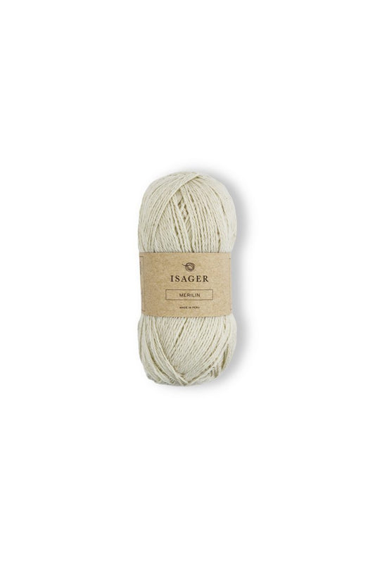 Isager Merilin - wol en linnen garen